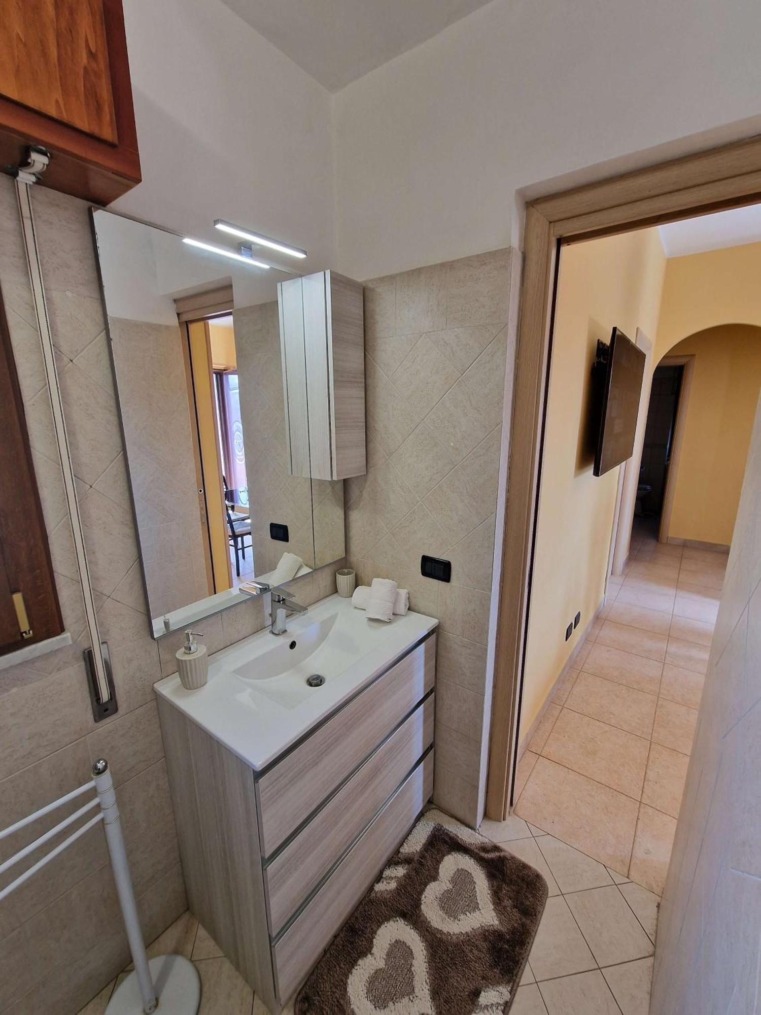 フィウミチーノVista Mare Houseアパートメント エクステリア 写真
